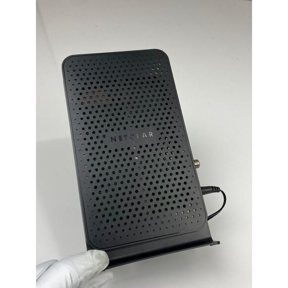 NETGEAR C3700 N600 Wireless WiFi Docsis 3.0 Cable Modem Router Black BX1423 - Picture 5 of 5